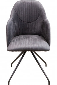 Стілець Лофт Poli 4L Сірий Cervo 04