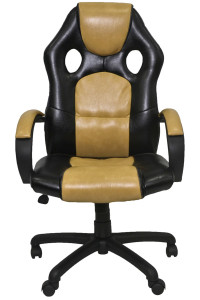 Офісне крісло Інструктор Чорний/Бежевий Rodeo 00/01