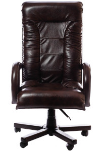 Офісне крісло Кінг Коричневий Titan Dark Braun