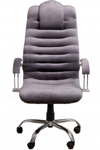 Офісне крісло Туніс Хром Сіре Cervo 04